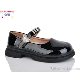 Туфлі дитячі зручні Весна/осінь S227-2 (8 пар р.28-33) "GFB-Канарейка" недорого оптом від прямого постачальника