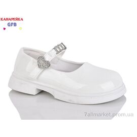 Туфлі дитячі зручні Весна/осінь S227-4 (8 пар р.28-33) "GFB-Канарейка" недорого оптом від прямого постачальника