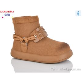 Фотография Ботинки детские удобные Весна/осень T155-4 (8 пар р.22-27) "GFB-Канарейка" недорого оптом от прямого поставщика