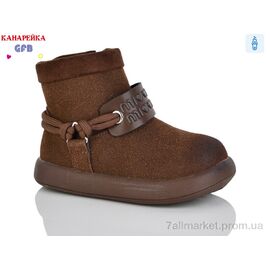 Фотография Ботинки детские удобные Весна/осень T155-5 (8 пар р.22-27) "GFB-Канарейка" недорого оптом от прямого поставщика
