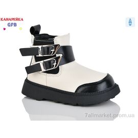 Фотография Ботинки детские удобные Весна/осень T150-2 (8 пар р.22-27) "GFB-Канарейка" недорого оптом от прямого поставщика