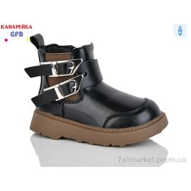 Фотография Ботинки детские удобные Весна/осень T150-3 (8 пар р.22-27) "GFB-Канарейка" недорого оптом от прямого поставщика