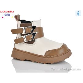 Фотография Ботинки детские удобные Весна/осень T150-4 (8 пар р.22-27) "GFB-Канарейка" недорого оптом от прямого поставщика