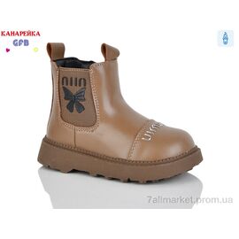 Фотография Ботинки детские удобные Весна/осень T153-3 (8 пар р.22-27) "GFB-Канарейка" недорого оптом от прямого поставщика