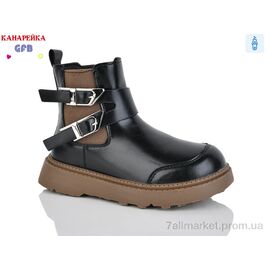 Фотография Ботинки детские удобные Весна/осень S250-3 (8 пар р.28-33) "GFB-Канарейка" недорого оптом от прямого поставщика