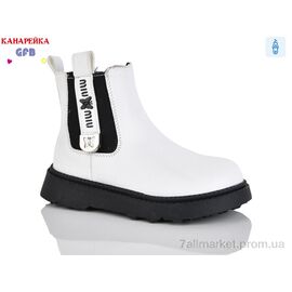 Фотография Ботинки детские удобные Весна/осень S252-4 (8 пар р.28-33) "GFB-Канарейка" недорого оптом от прямого поставщика