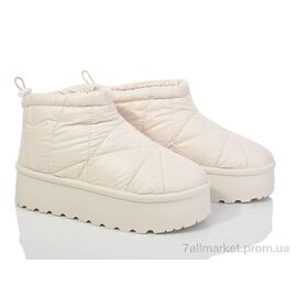 Дутики жіночі утеплені Зима T65-3 (8 пар р.36-41) "Захар-Gold" недорого оптом від прямого постачальника