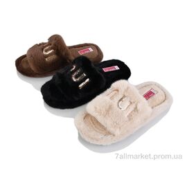 Тапки жіночі для будинку Зима A8218 mix (12 пар р.36-41) "SANLIN 2" недорого оптом від прямого постачальника