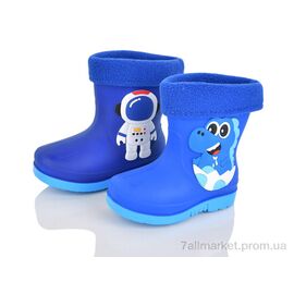 Фотография Резиновая обувь детская Весна/осень 4001B mix (6 пар р.20-25) "SANLIN 2" недорого оптом от прямого поставщика