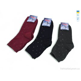 Жіночі шкарпетки Зима T279 mix (12 шт. р.сітка36-40) "Textile" недорого оптом від прямого постачальника