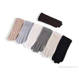 Фотография Перчатки женские Зима 03 mix (12 шт. р.сетка 6,5-8,5) "KUINH" недорого оптом от прямого поставщика