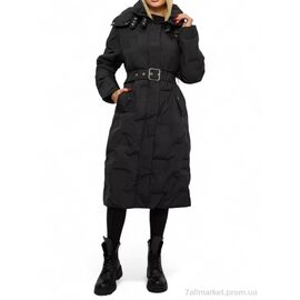 Фотография Куртка женская Зима 5609 чорний (4 шт. р.сетка S-XL) "Massmag" недорого оптом от прямого поставщика