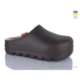 Сабо для жінок літні Зима 410 шоколад (6 пар р.37-41) "Inblue" недорого оптом від прямого постачальника