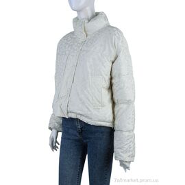 Куртка жіноча Весна/осінь 17190 (12035) milky (4 шт. р.сітка42-48) "Obuvok" недорого оптом від прямого постачальника