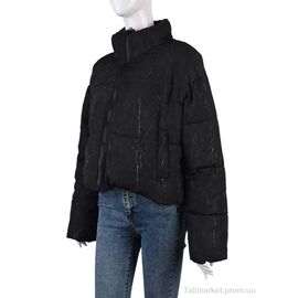 Куртка жіноча Весна/осінь 17279 (12040) black (4 шт. р.сітка42-48) "Obuvok" недорого оптом від прямого постачальника