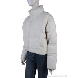 Куртка жіноча Весна/осінь 17279 (12040) white (4 шт. р.сітка42-48) "Obuvok" недорого оптом від прямого постачальника