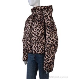 Куртка жіноча Весна/осінь B05 (12038) brown (4 шт. р.сіткаM-2XL) "Obuvok" недорого оптом від прямого постачальника