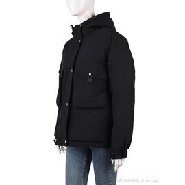 Куртка жіноча Весна/осінь 162 (12036) black (4 шт. р.сіткаM-2XL) "Obuvok" недорого оптом від прямого постачальника