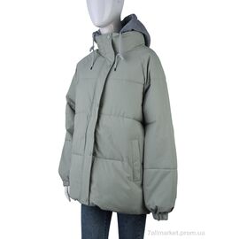 Куртка жіноча Весна/осінь 167 (12037) green (4 шт. р.сіткаM-2XL) "Obuvok" недорого оптом від прямого постачальника