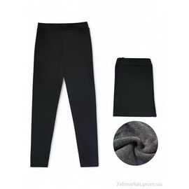 Лосінси жіночі Зима 174 чорный (6 шт. р.сітка48-54) "Алия" недорого оптом від прямого постачальника