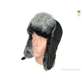 Шапка чоловіча Зима 0579 чорний (3 шт. р.сіткаM-XL) "Mabi" недорого оптом від прямого постачальника