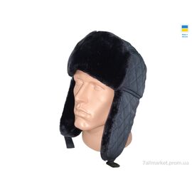 Шапка чоловіча Зима 0580 синий (3 шт. р.сіткаM-XL) "Mabi" недорого оптом від прямого постачальника