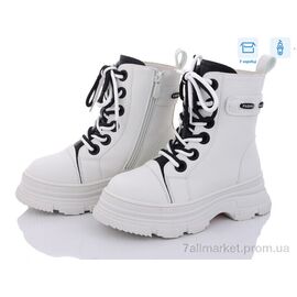 Черевики дитячі зручні Зима 986-2 (8 пар р.32-37) "Ok Shoes" недорого оптом від прямого постачальника