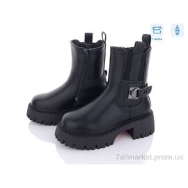 Черевики дитячі зручні Зима 791-1 (8 пар р.32-37) "Ok Shoes" недорого оптом від прямого постачальника