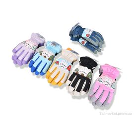 Фотография Перчатки для детей Зима 911L mix (168 шт. р.сетка 8-10) "CAP" недорого оптом от прямого поставщика