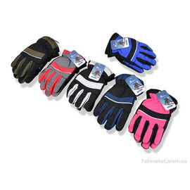 Фотография Перчатки для детей Зима 902M mix (240 шт. р.сетка 6-8) "CAP" недорого оптом от прямого поставщика
