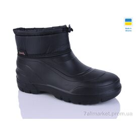 Чоботи з піни чоловічі Зима D160N чорний (6 пар р.42-45) "DeMur" недорого оптом від прямого постачальника