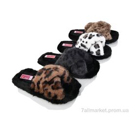 Тапки жіночі для будинку Весна/осінь 8142 mix (12 пар р.36-41) "Deshman" недорого оптом від прямого постачальника