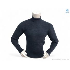 Светр чоловічий Весна/осінь 7101 чорний (3 шт. р.сіткаM-XL) "TurkishBrend" недорого оптом від прямого постачальника