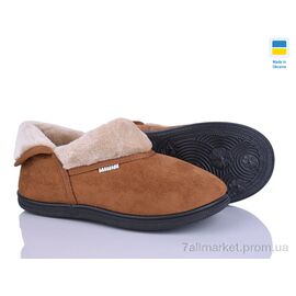Фотография Тапки женские для дома зима T04 карамель (8 пар р.37-41) "Golden Lion" недорого оптом от прямого поставщика