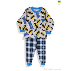 Дитяча піжама Зима 195285 сірий (5 шт. р.сітка98-128) "Kir15" недорого оптом від прямого постачальника