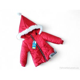 Куртка дитяча Весна/осінь F334 червоний єврозима (4 шт. р.сітка1-4) "Kids-modnik" недорого оптом від прямого постачальника