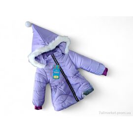 Куртка дитяча Весна/осінь F334 бузковий єврозима (4 шт. р.сітка1-4) "Kids-modnik" недорого оптом від прямого постачальника