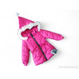 Куртка дитяча Весна/осінь F334 малиновий єврозима (4 шт. р.сітка1-4) "Kids-modnik" недорого оптом від прямого постачальника