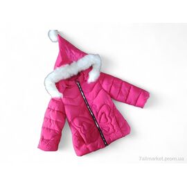 Куртка дитяча Весна/осінь S60 малиновий єврозима (4 шт. р.сітка2-5) "Kids-modnik" недорого оптом від прямого постачальника
