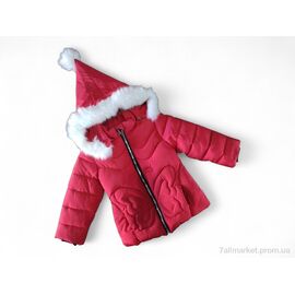 Куртка дитяча Весна/осінь S60 червоний єврозима (4 шт. р.сітка2-5) "Kids-modnik" недорого оптом від прямого постачальника