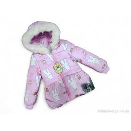 Куртка дитяча Весна/осінь S833 бузковий єврозима (3 шт. р.сітка1-3) "Kids-modnik" недорого оптом від прямого постачальника