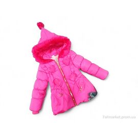 Куртка дитяча Весна/осінь F367 рожевий єврозима (4 шт. р.сітка2-5) "Kids-modnik" недорого оптом від прямого постачальника