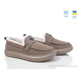 Туфлі жіночі стильні Зима 1426 кавовий (6 пар р.37-41) "Paolla" недорого оптом від прямого постачальника