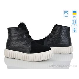 Фотография Ботинки женские стильные зима 04 ч.к.з. (6 пар р.36-40) "Мрія" недорого оптом от прямого поставщика