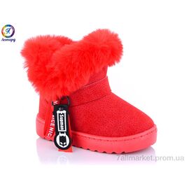 Уггі дитячі утеплені Зима 2019A-13-11 (12 пар р.25-30) "Леопард" недорого оптом від прямого постачальника