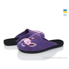 Тапки дитячі домашні Весна/осінь 802-35 (6 пар р.30-35) "Inblue" недорого оптом від прямого постачальника