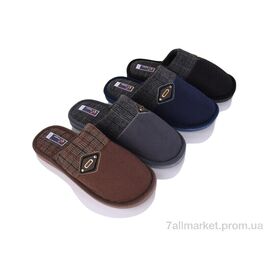 Фотография Тапки мужские домашние зима A8105 mix (12 пар р.42-47) "SANLIN 2" недорого оптом от прямого поставщика