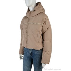 Куртка жіноча Зима 17592 (12062) l.beige (4 шт. р.сітка42-48) "Obuvok" недорого оптом від прямого постачальника