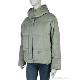 Куртка жіноча Зима 6706 (12059) green (4 шт. р.сітка42-48) "Obuvok" недорого оптом від прямого постачальника