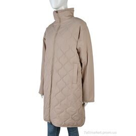 Куртка жіноча Зима 181 (12057) d.beige (4 шт. р.сіткаM-XL) "Obuvok" недорого оптом від прямого постачальника